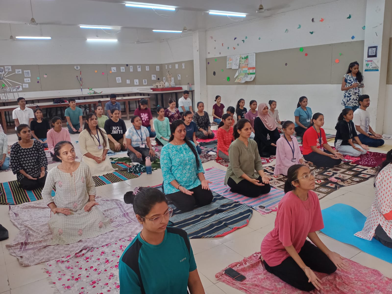 Yoga Day – Arms Raised